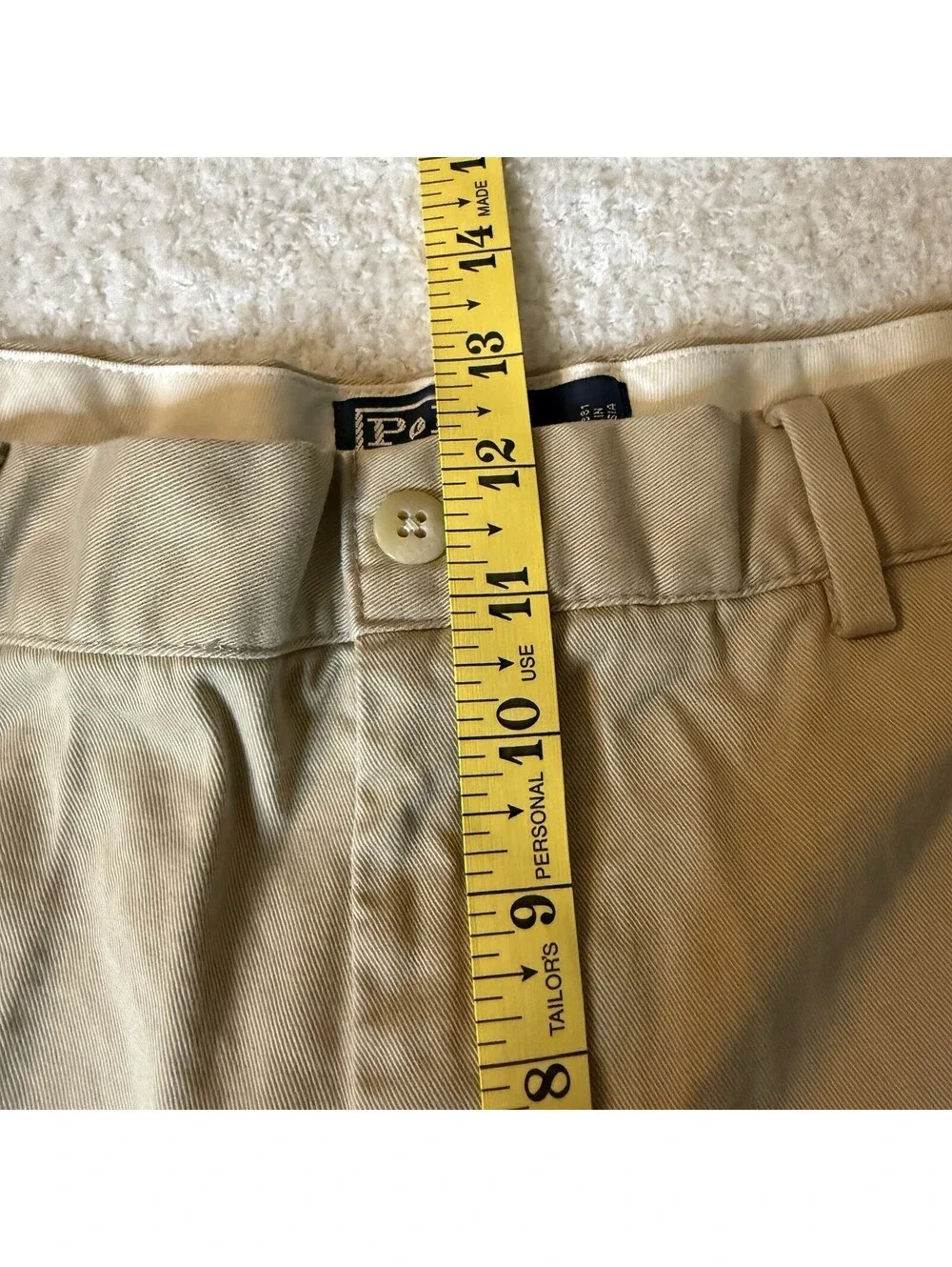 Polo Ralph Lauren Prospect Chino Shorts Men’s 42 Beige Classic Cotton